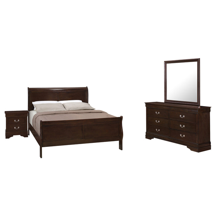 Louis Philippe Bedroom Set