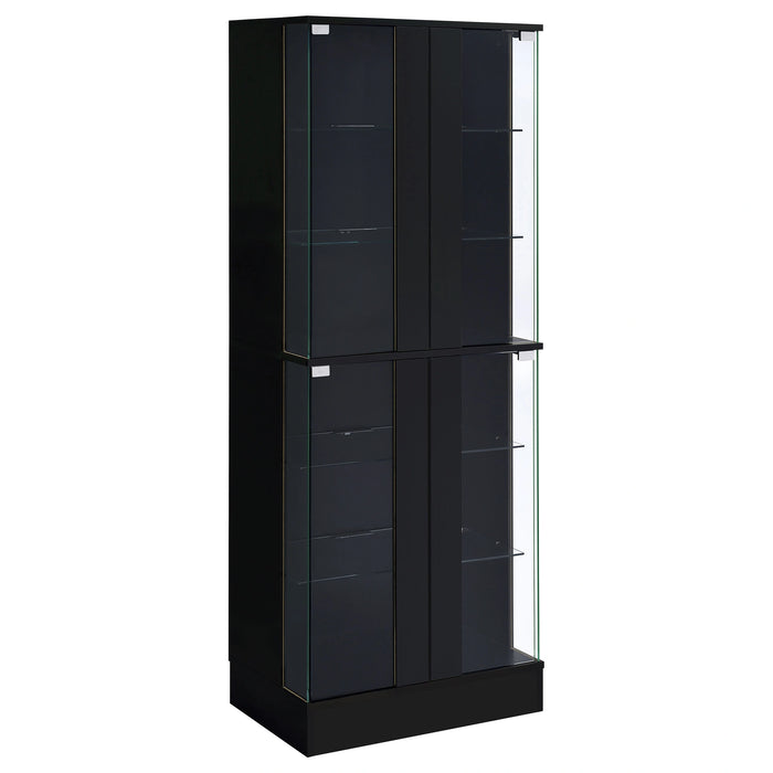 Cabra Curio Cabinet with LED Lighting