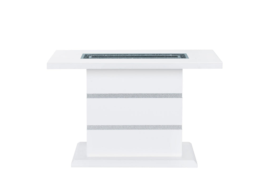 MONACO WHITE CONSOLE TABLE