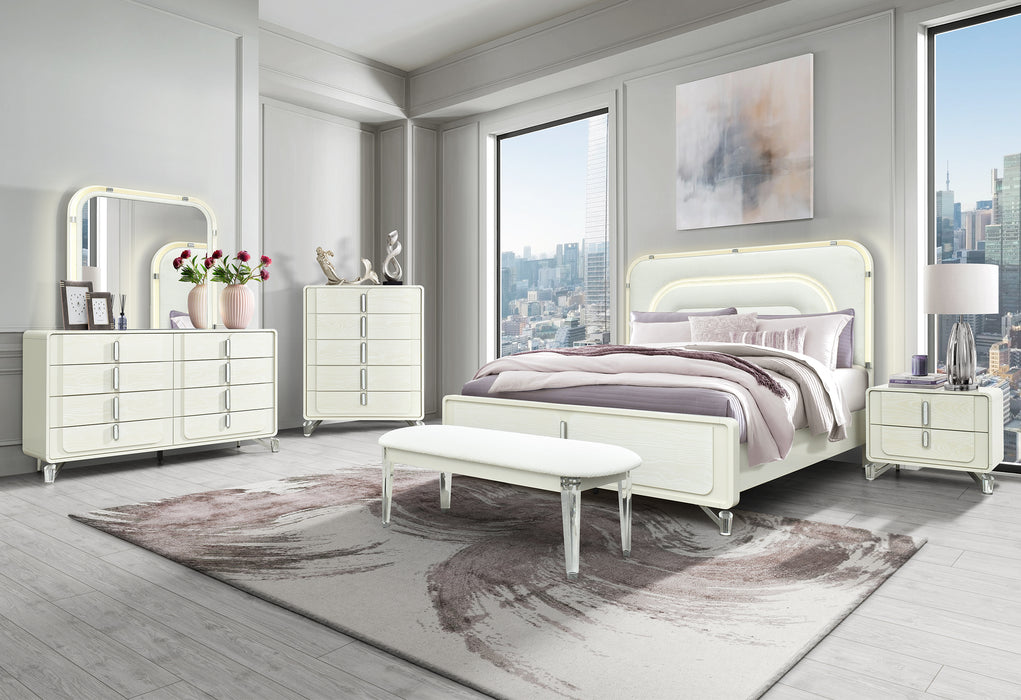 beige dresser for bedroom LYRA BEIGE DRESSER — Dave's Home Furnishing (Bethlehem, PA)